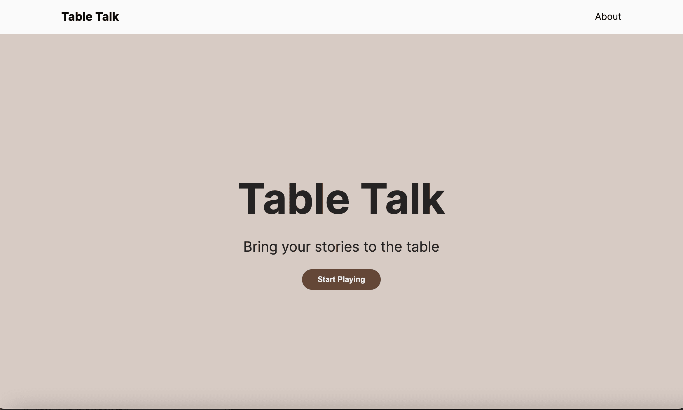 table talk game
